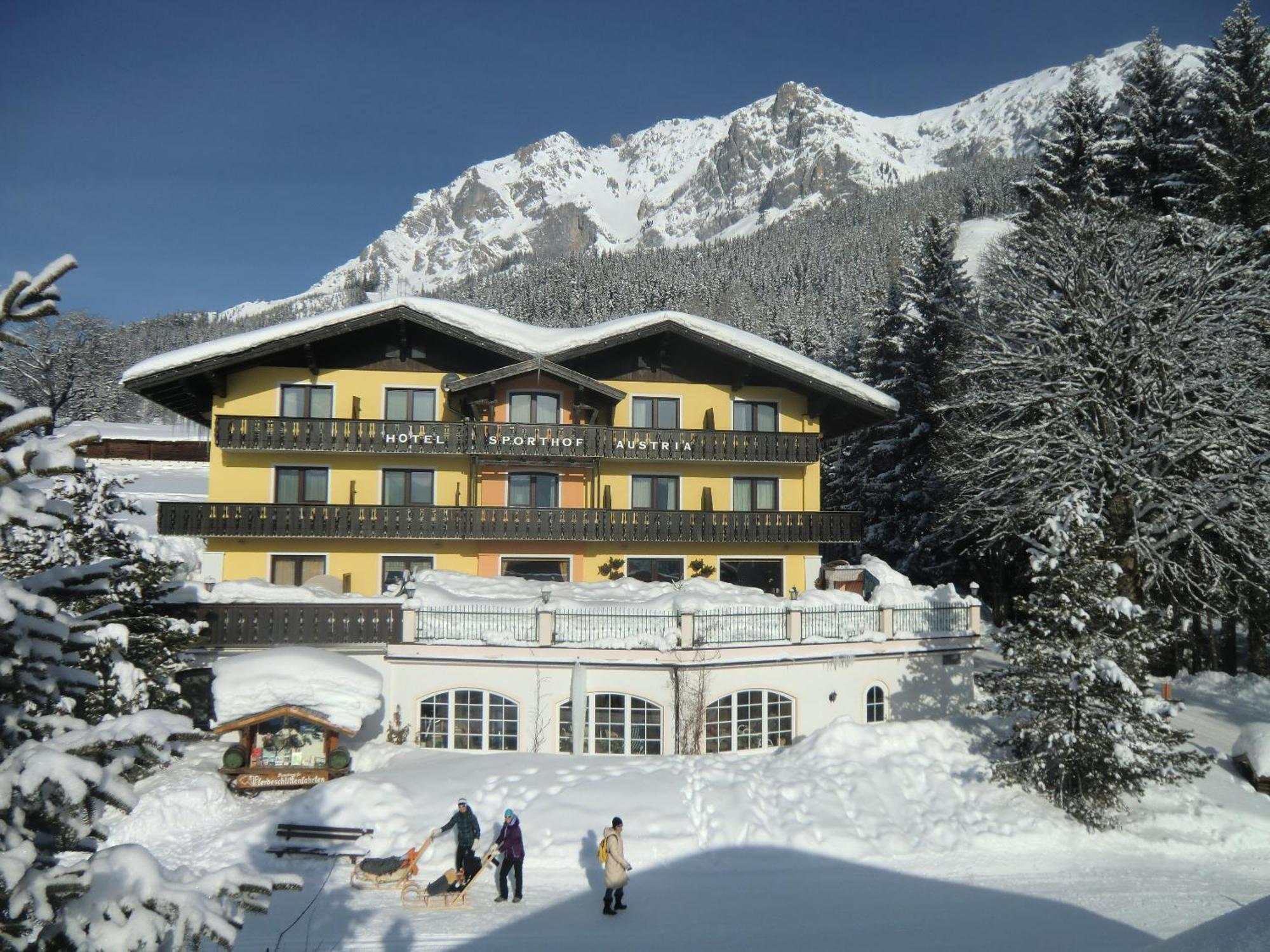 Hotel Sporthof Austria Рамзау Экстерьер фото